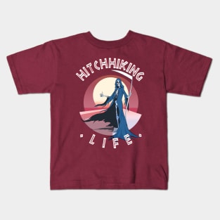 Hitchhiking Life Kids T-Shirt